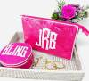 Appliqued Cosmetic Baqs Appliqued Cosmetic Baqs