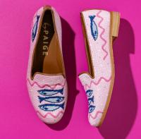 By Paige Needlepoint Loafer in Sardines