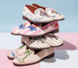 Needlepoint Loafers for Women By Paige Needlepoint Loafers NULL